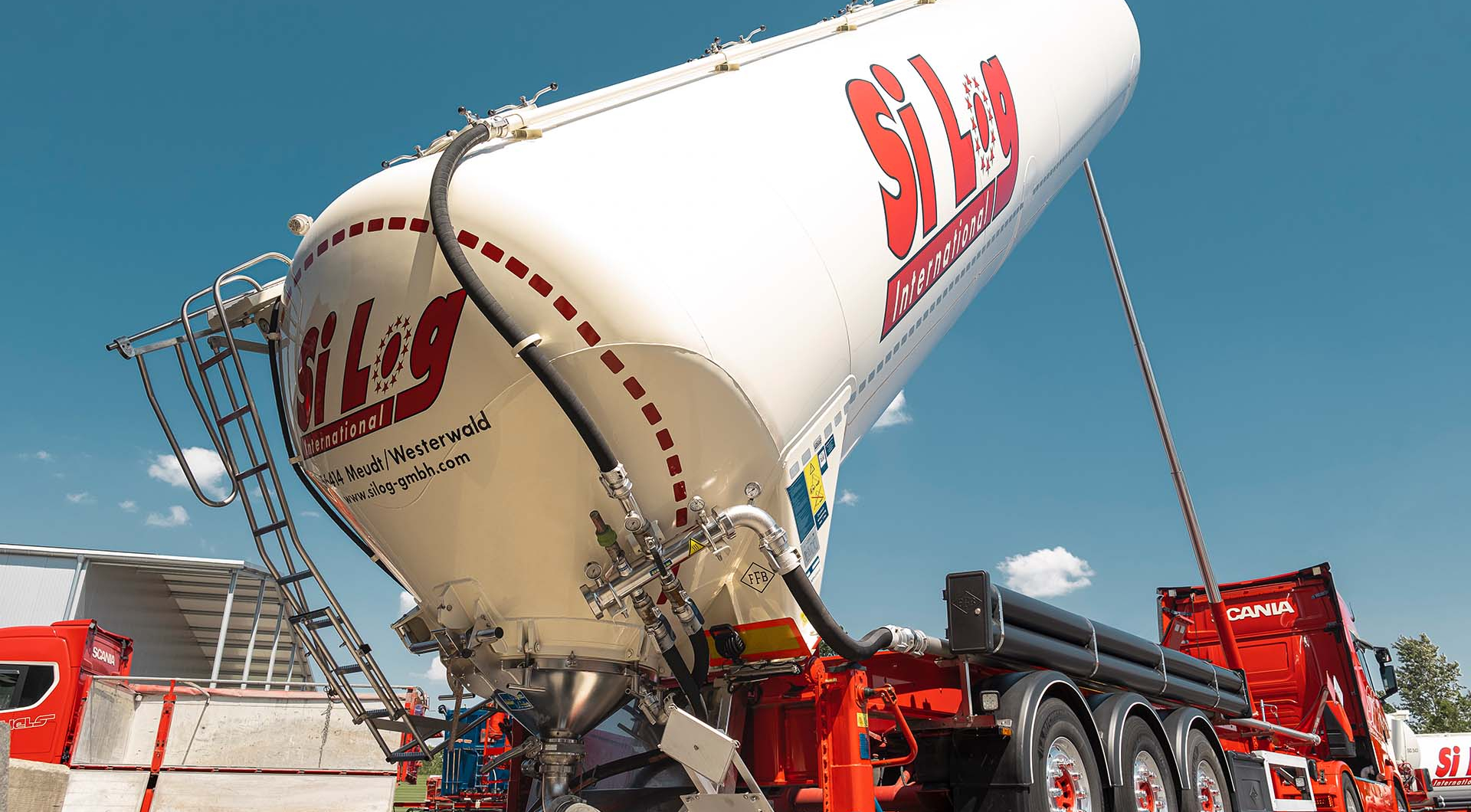 Silo SiLog Lkw Stapler BigBag